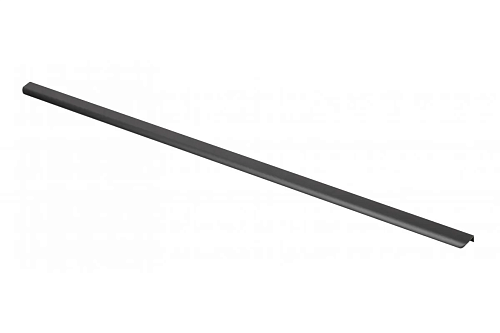 Ручка мебельная алюминиевая HEXA L-1200 мм, черный матовый — купить оптом и в розницу в интернет магазине GTV-Meridian.